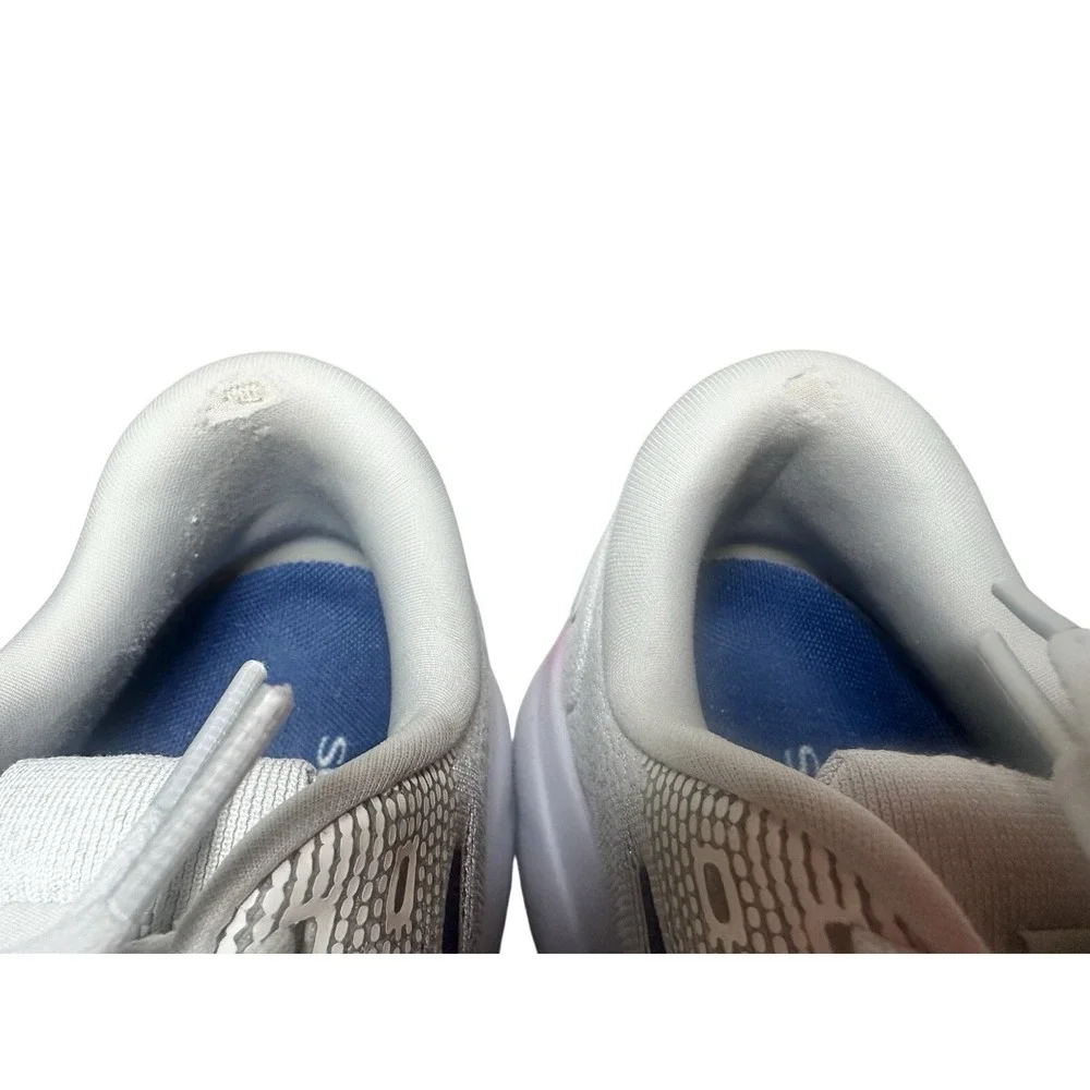 BROOKS‎ Women's 8.5 Med (B) Ghost 16 Grey Estate Blue White Running Shoes